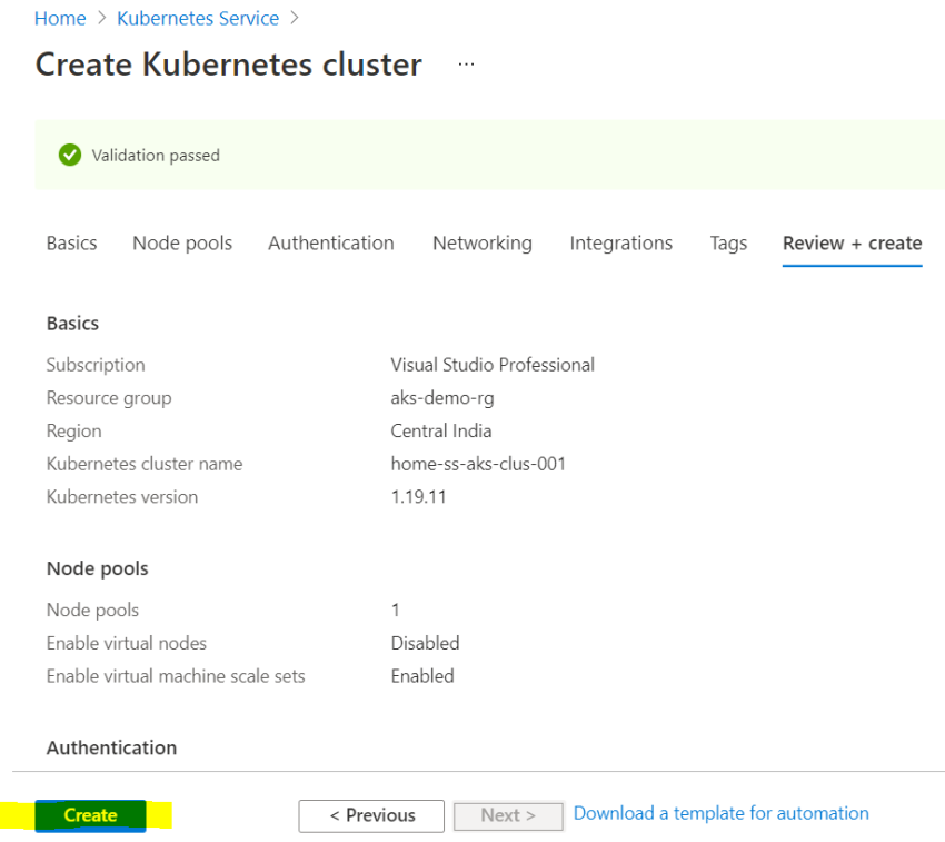 How to Create an Azure Kubernetes Cluster